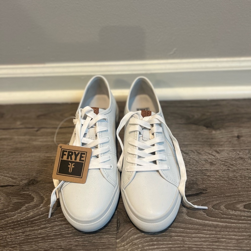 Frye genuine leather sneakers. Never worn. Size 7
